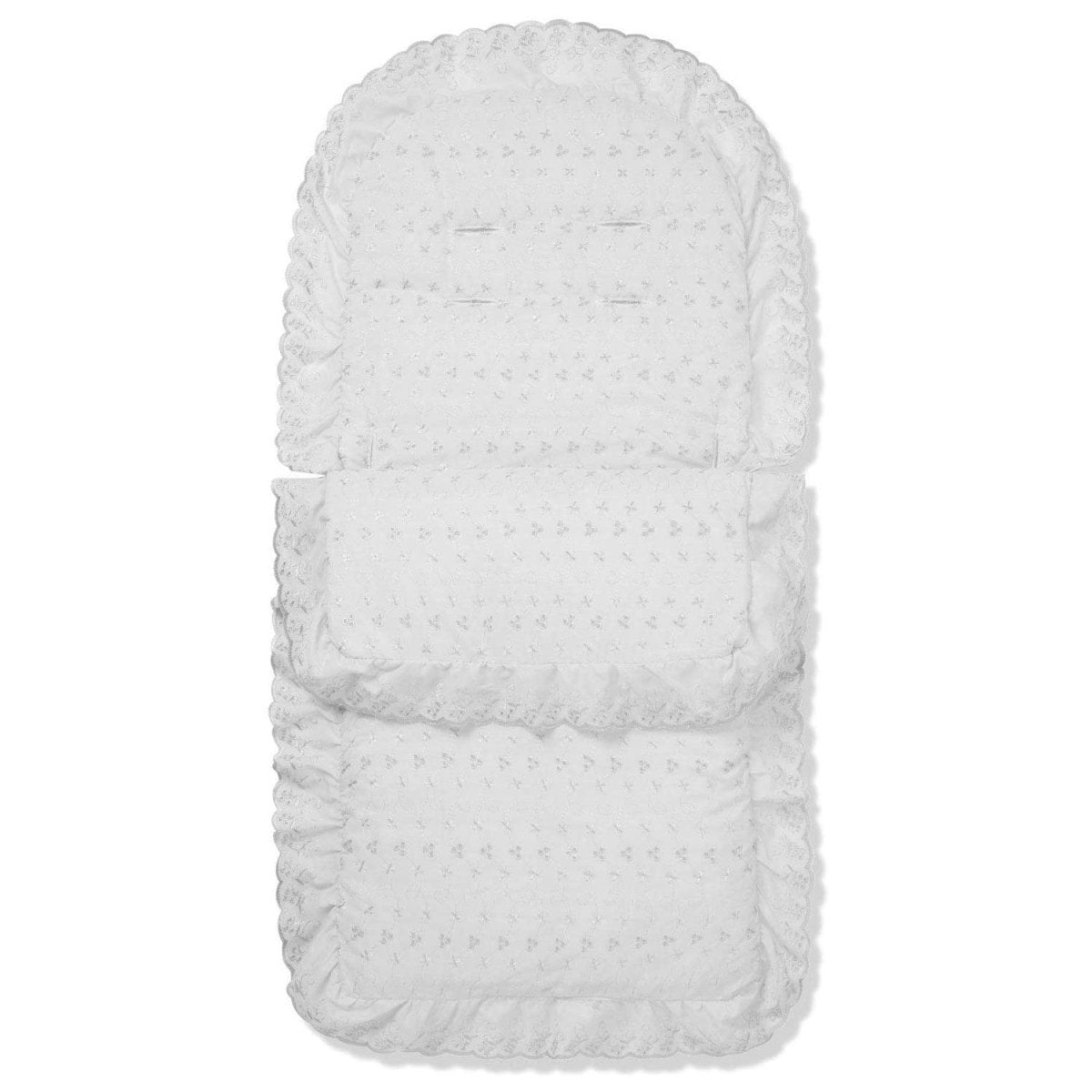 Broderie Anglaise Footmuff / Cosy Toes Compatible with Tippitoes - For Your Little One