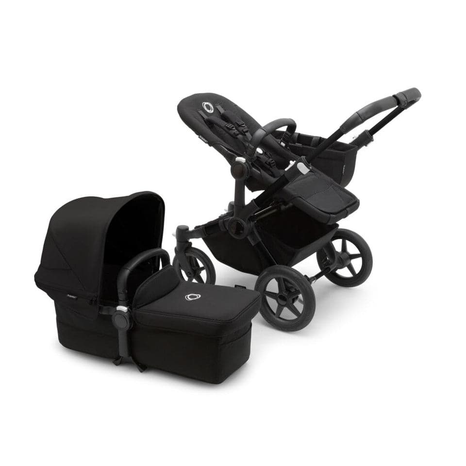 Bugaboo Donkey 5 Mono Complete Pushchair - Black/Midnight Black - Clearance - For Your Little One