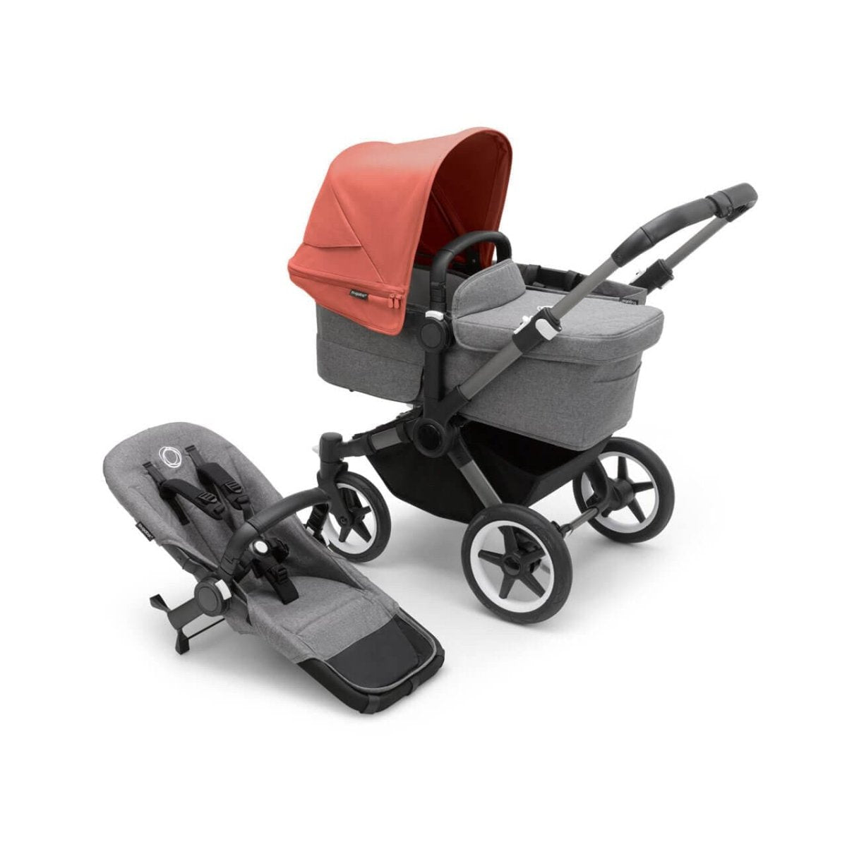Bugaboo Donkey 5 Mono Pushchair on Graphite/Grey Chassis - Choose Your Colour - For Your Little One