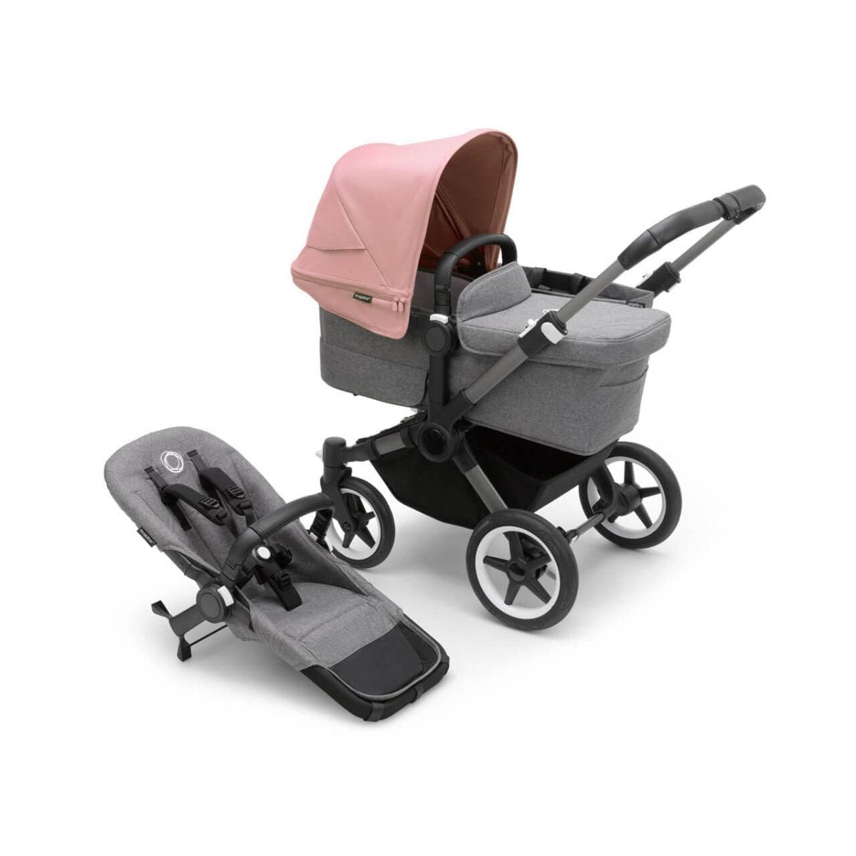 Bugaboo Donkey 5 Mono Pushchair on Graphite/Grey Chassis - Choose Your Colour - For Your Little One