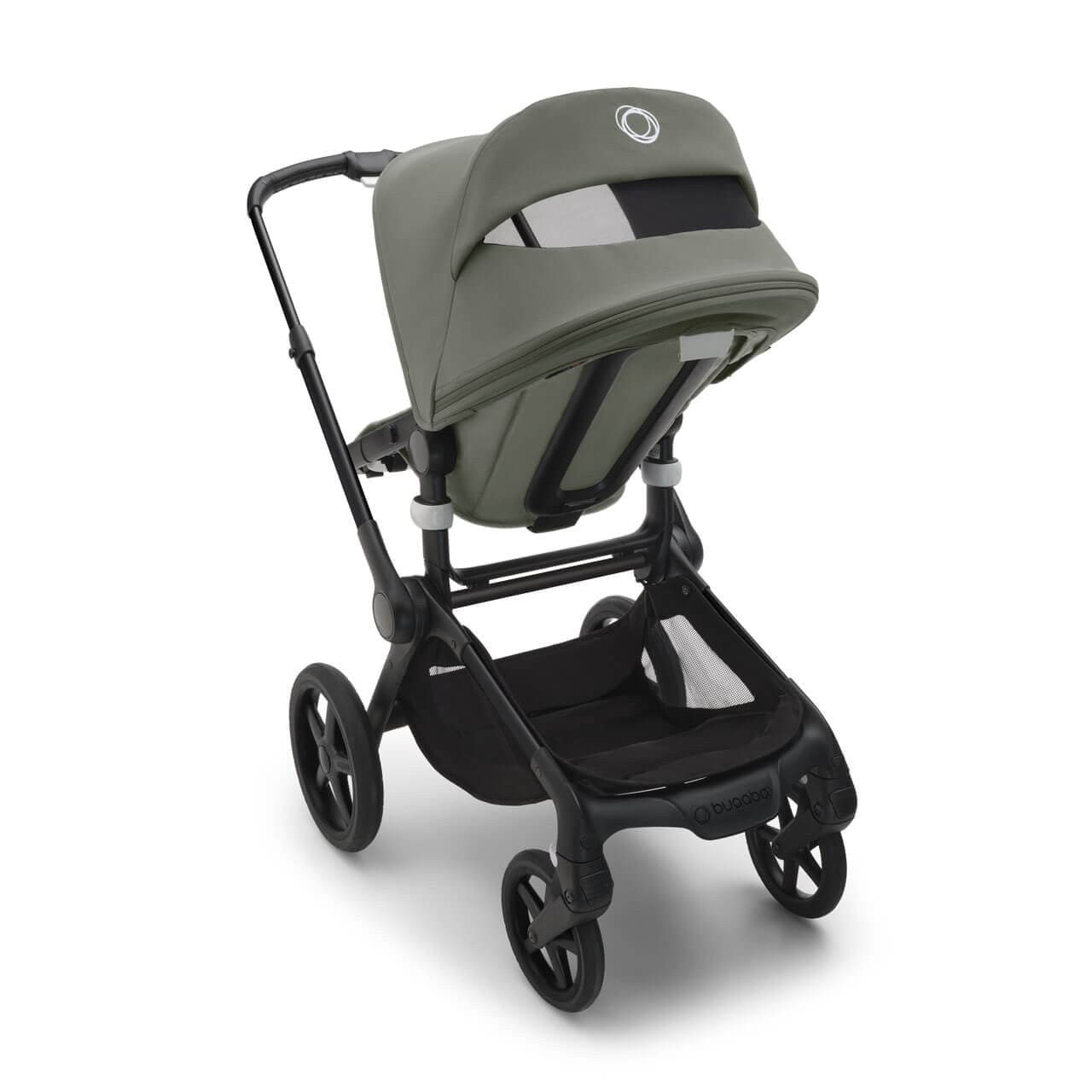 Bugaboo Fox 5 Complete Pushchair - Black / Forest Green - For Your Little One