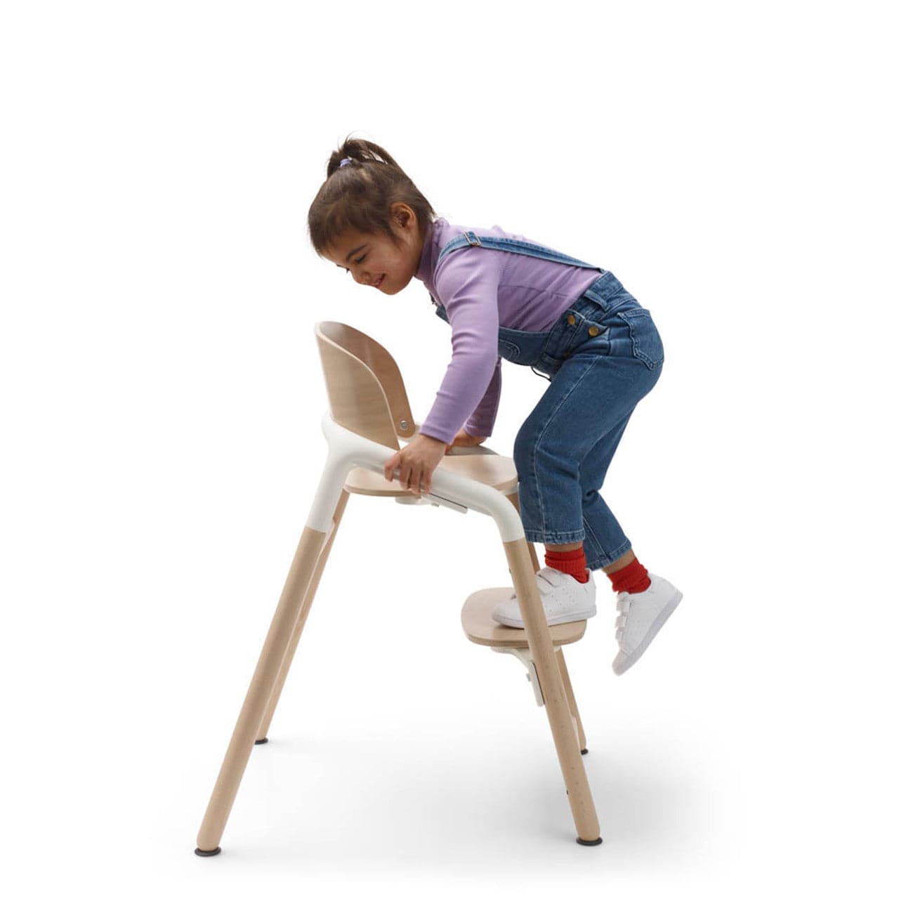Bugaboo Giraffe Highchair + Newborn Set - Neutral Wood/White - For Your Little One