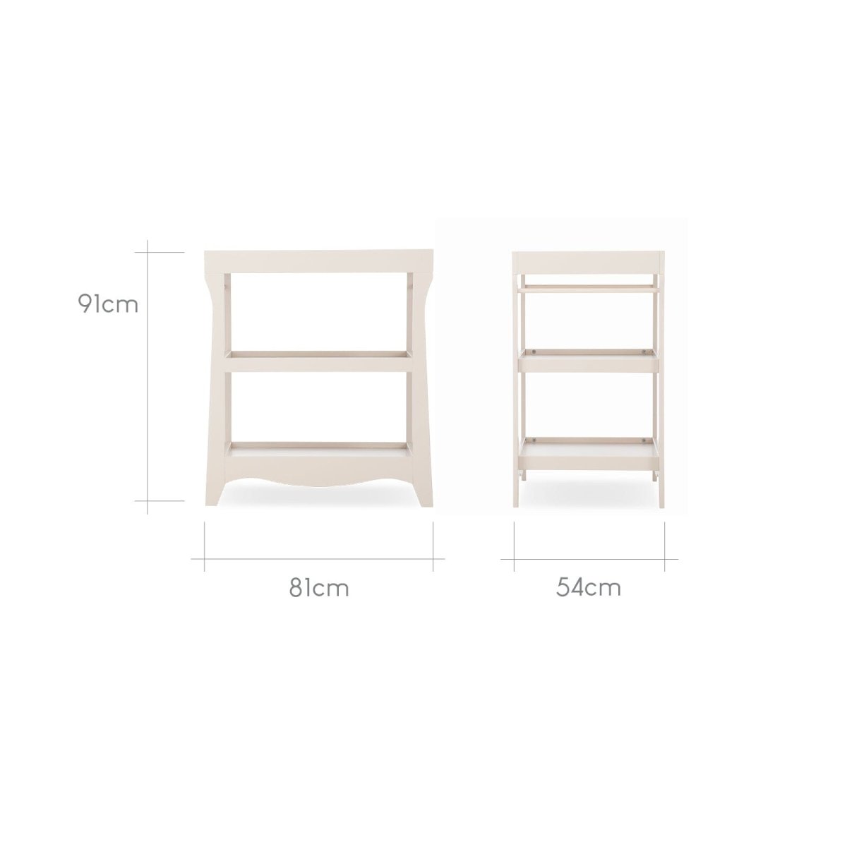 Cuddleco Clara Mini 2 Piece Nursery Furniture Set - Cashmere - For Your Little One