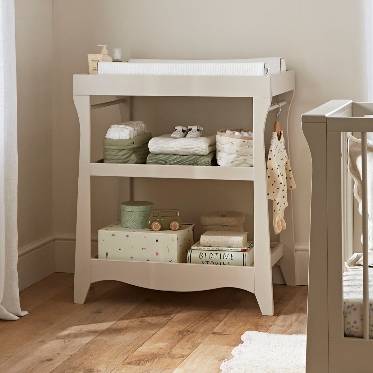 Cuddleco Clara Mini 2 Piece Nursery Furniture Set - Cashmere - For Your Little One