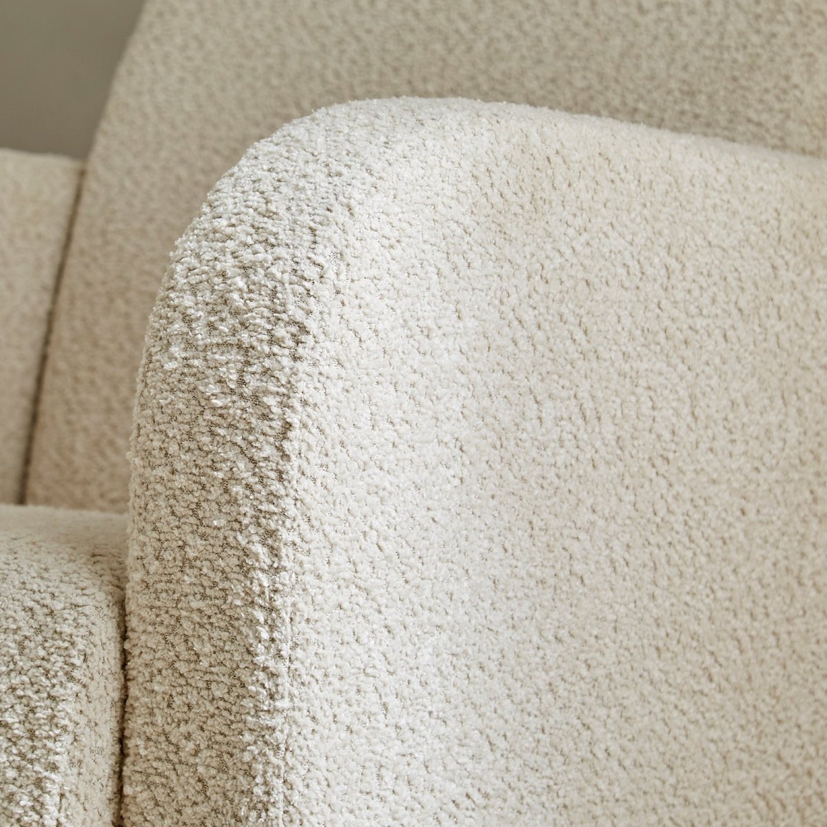 Cuddleco Etta Boucle Nursing Chair - Mushroom - For Your Little One