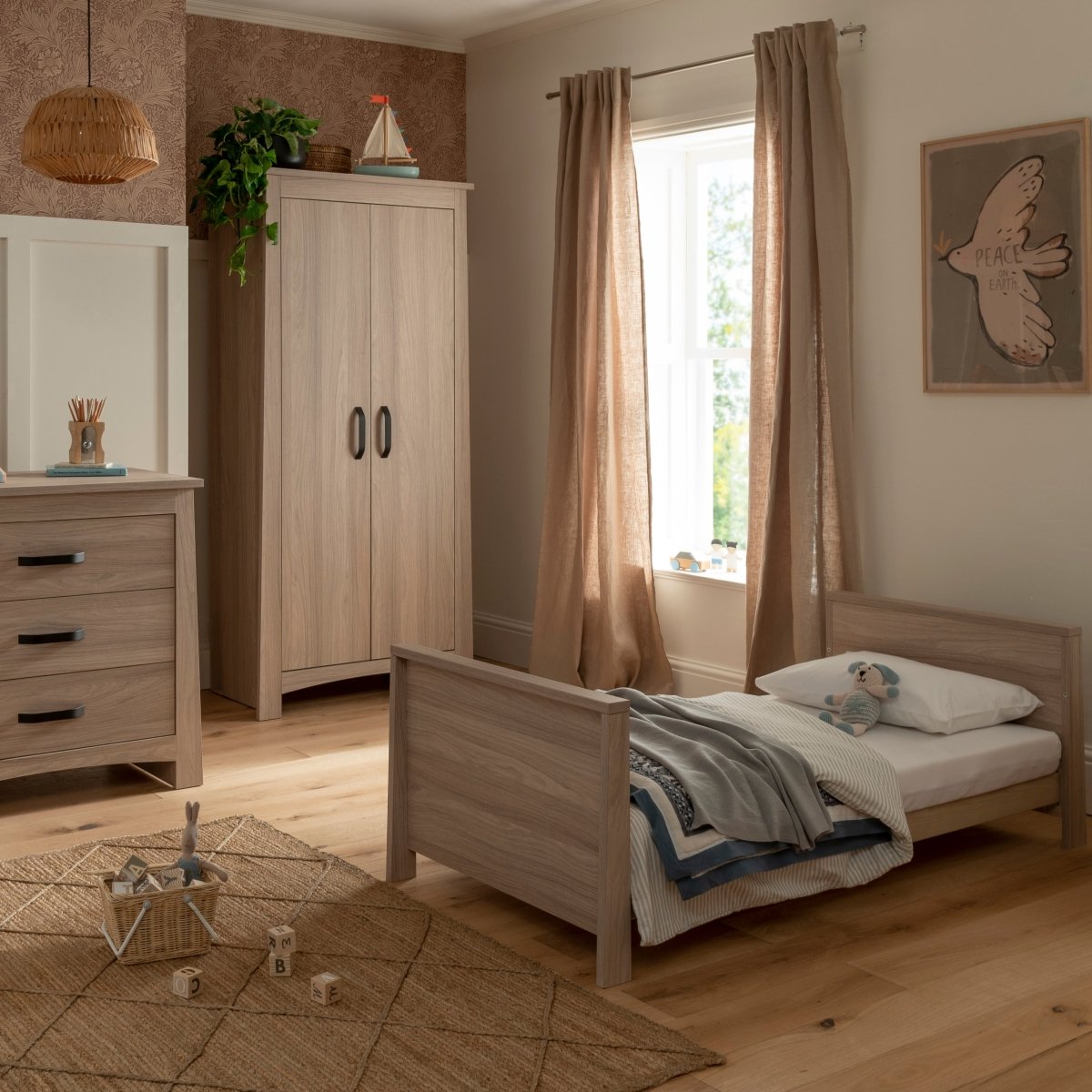 Cuddleco Isla Cot Bed - Ash - For Your Little One