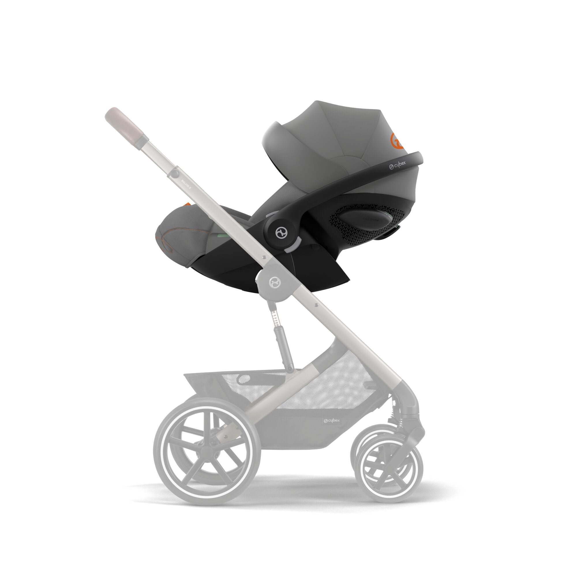 Cybex Cloud G i-Size Newborn Car Seat - Lava Grey - For Your Little One