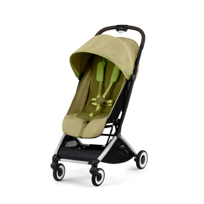 Cybex Orfeo Silver Stroller Inc Raincover - Nature Green - For Your Little One