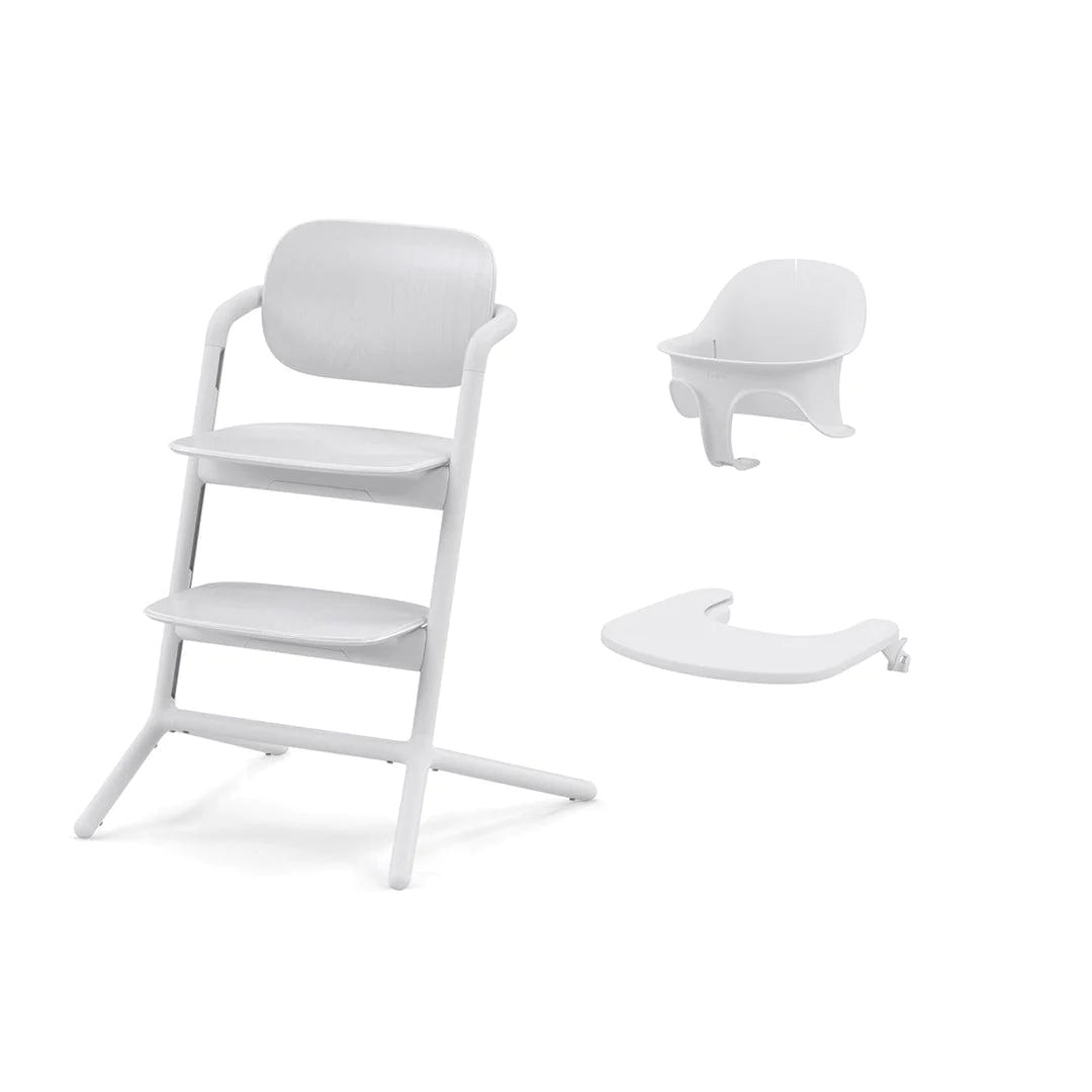 Cybex Lemo 3 in 1 Highchair Set - White - For Your Little One