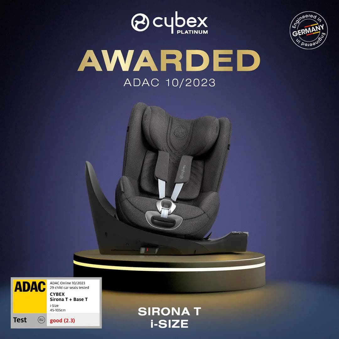 Cybex Sirona T i-Size Car Seat - Sepia Black - For Your Little One