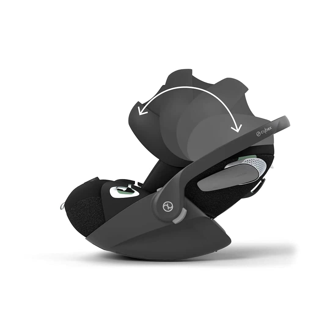Cybex Cloud T And Base Bundle i - Size Newborn Car Seat - Sepia Black - For Your Little One