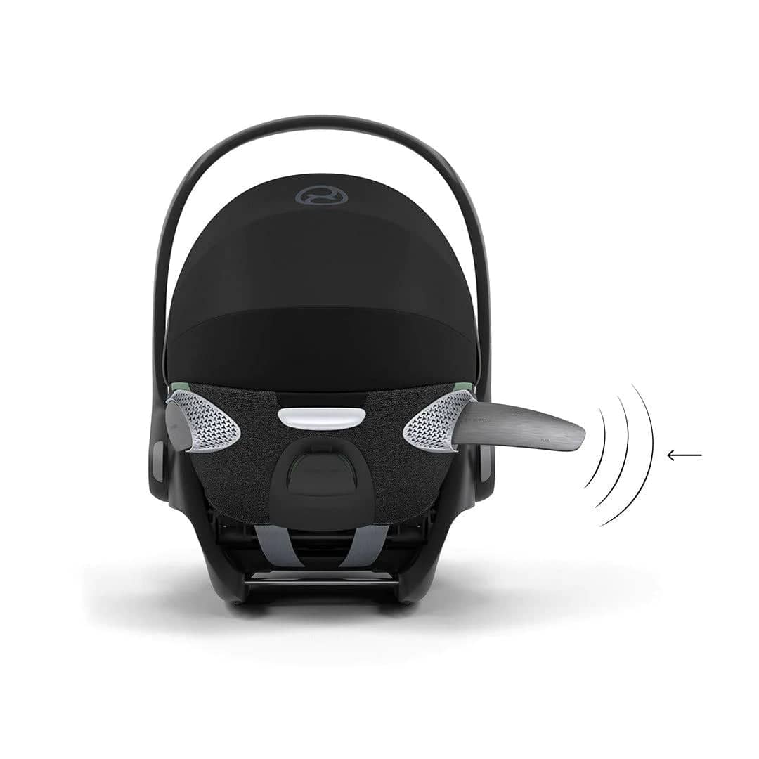 Cybex Cloud T And Base Bundle i - Size Newborn Car Seat - Sepia Black - For Your Little One