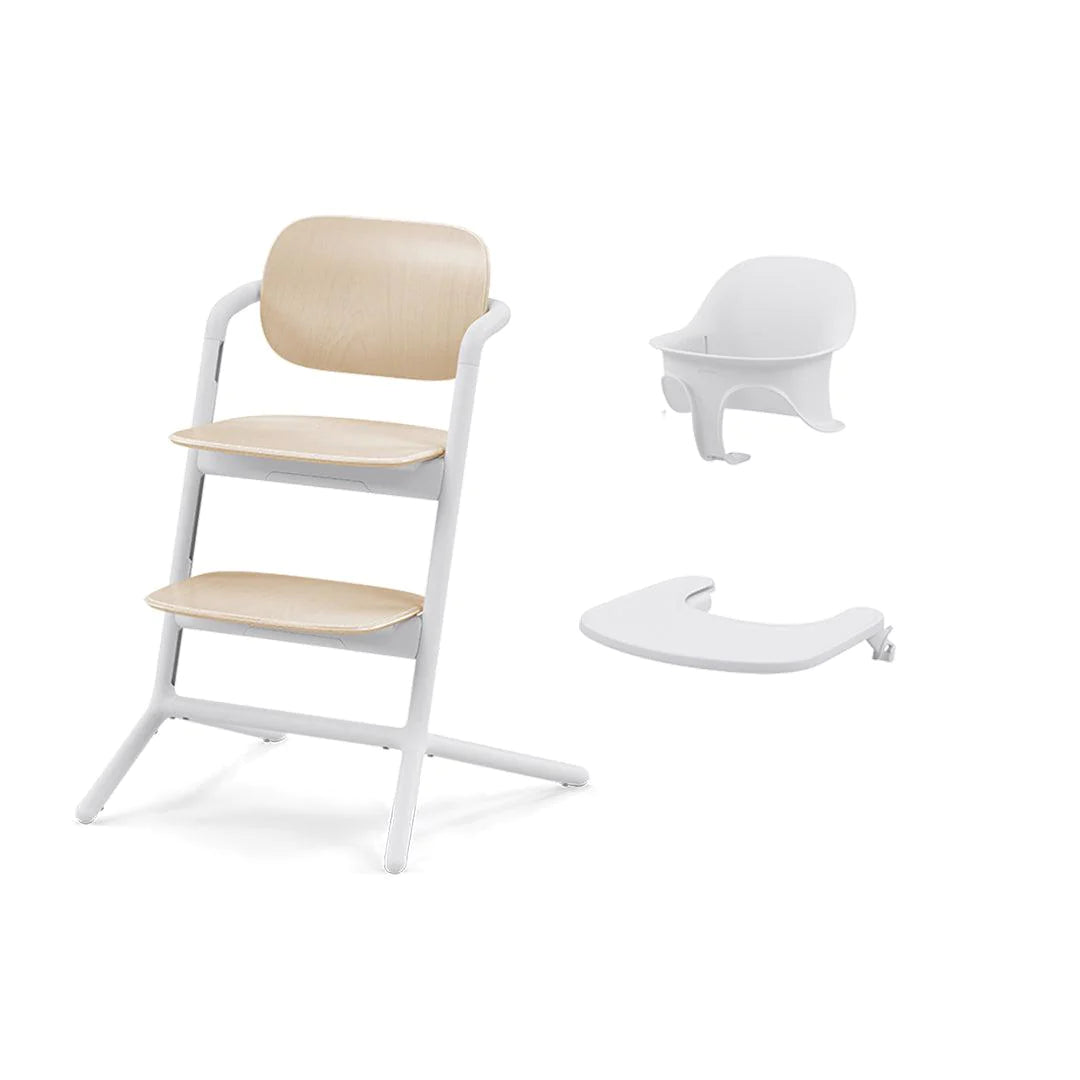 Cybex Lemo 3 in 1 Highchair Set - Sand White - For Your Little One
