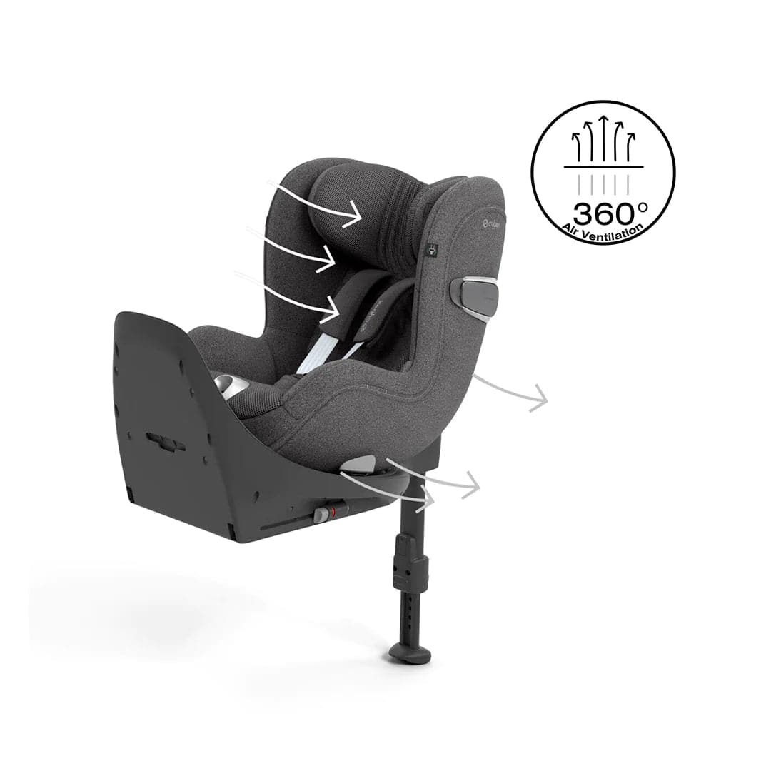 Cybex Sirona T i-Size Plus Car Seat-  Mirage Grey - For Your Little One