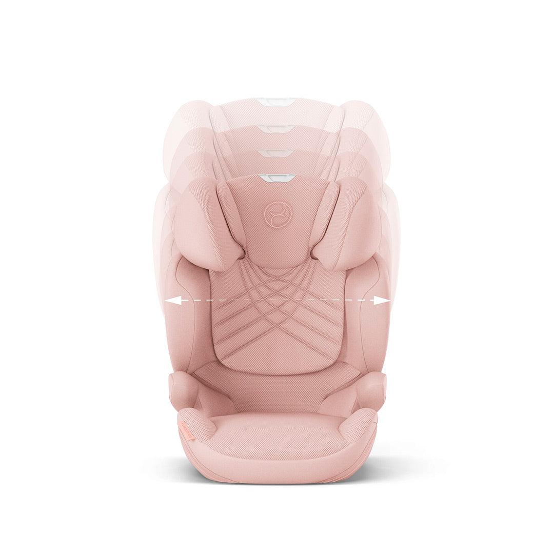 Cybex Solution T i-Fix Plus Car Seat - Peach Pink - For Your Little One