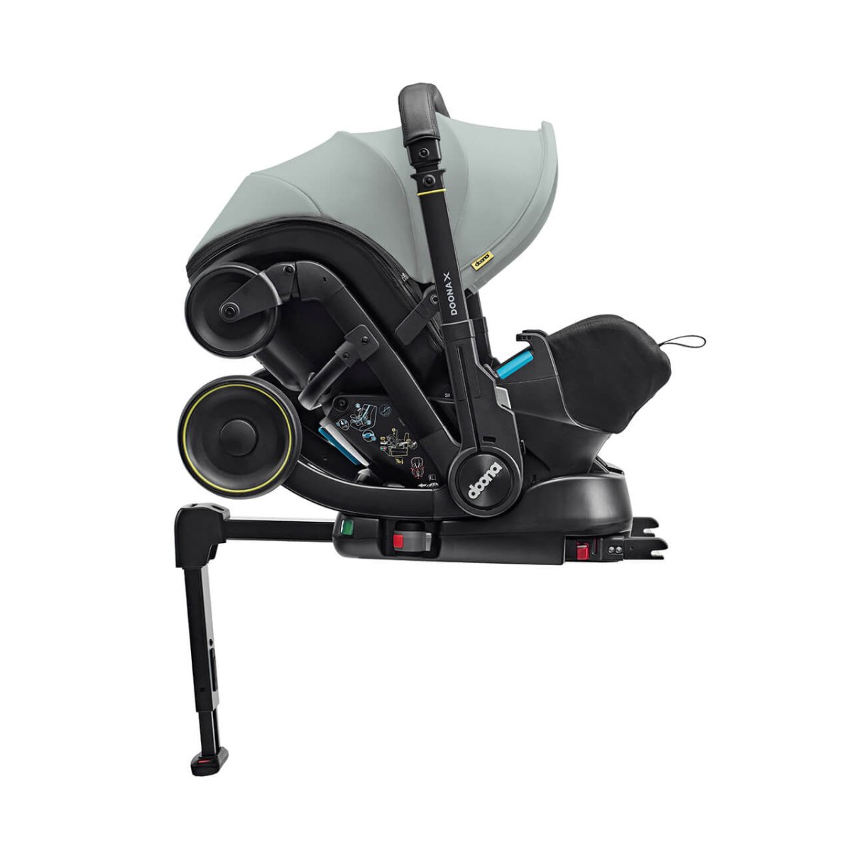 Doona X infant Car Seat & Stroller And Base - Dusty Sage - For Your Little One