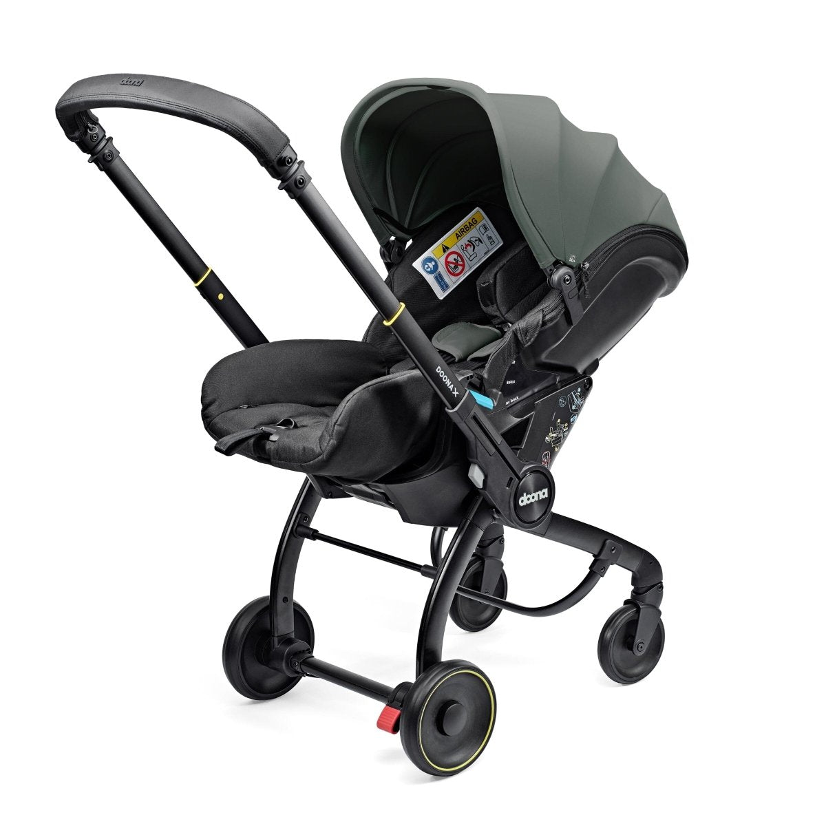 Doona X infant Car Seat & Stroller - Slate Green - For Your Little One