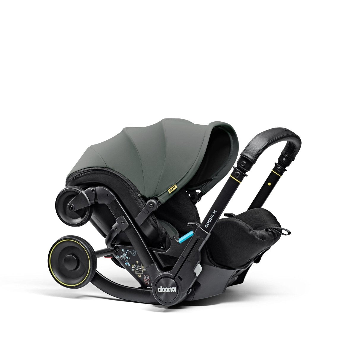 Doona X infant Car Seat & Stroller - Slate Green - For Your Little One