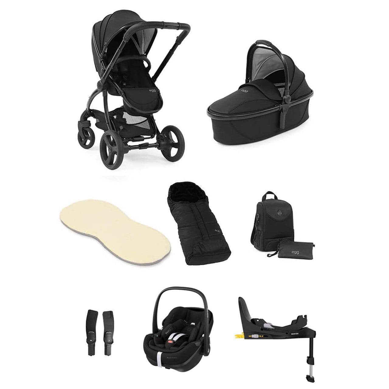 Egg® 2 Luxury Pebble 360 Pro i-Size Special Edition Bundle - Eclipse - | For Your Little One