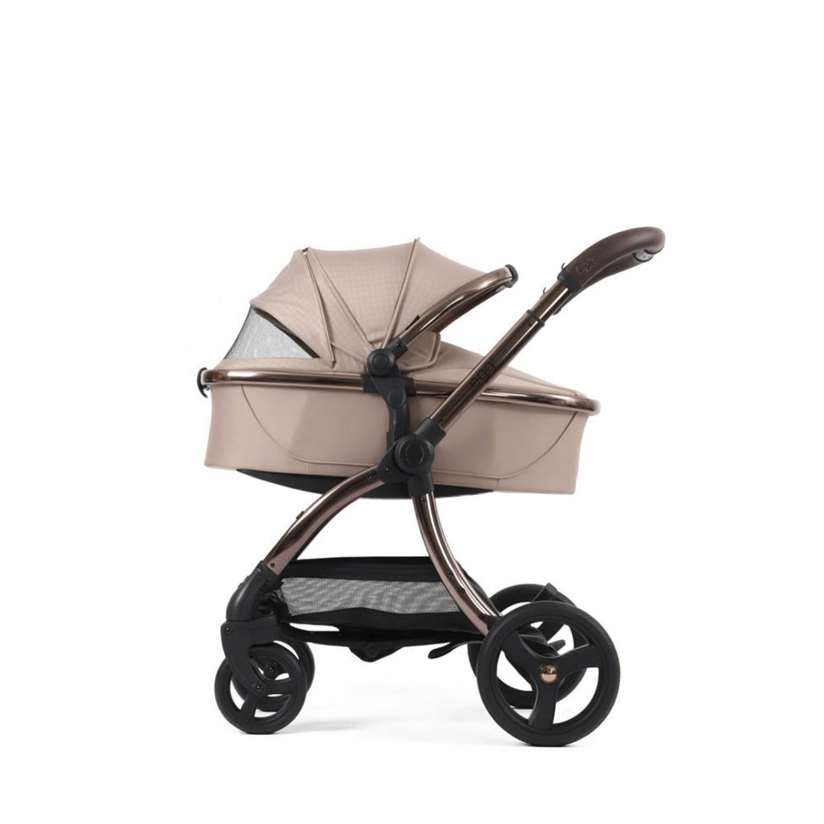 Egg® 3 Pushchair + Carrycot 2 in 1 Pram Special Edition - Houndstooth Almond - For Your Little One