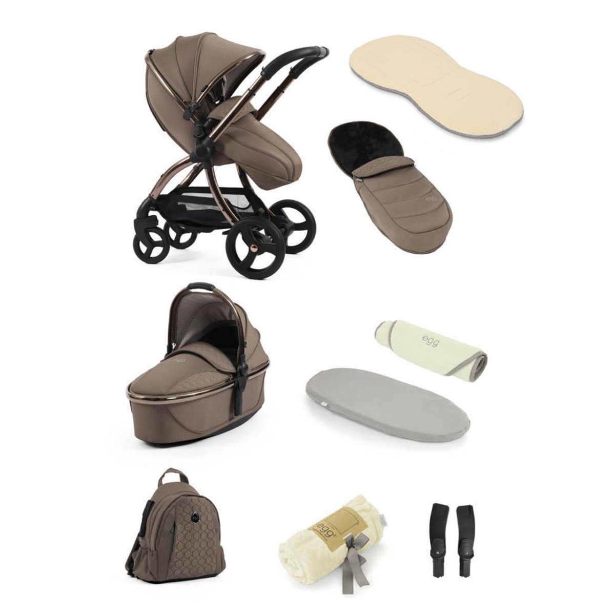 Egg® 3 Snuggle Package 2 In 1 - Mink - For Your Little One