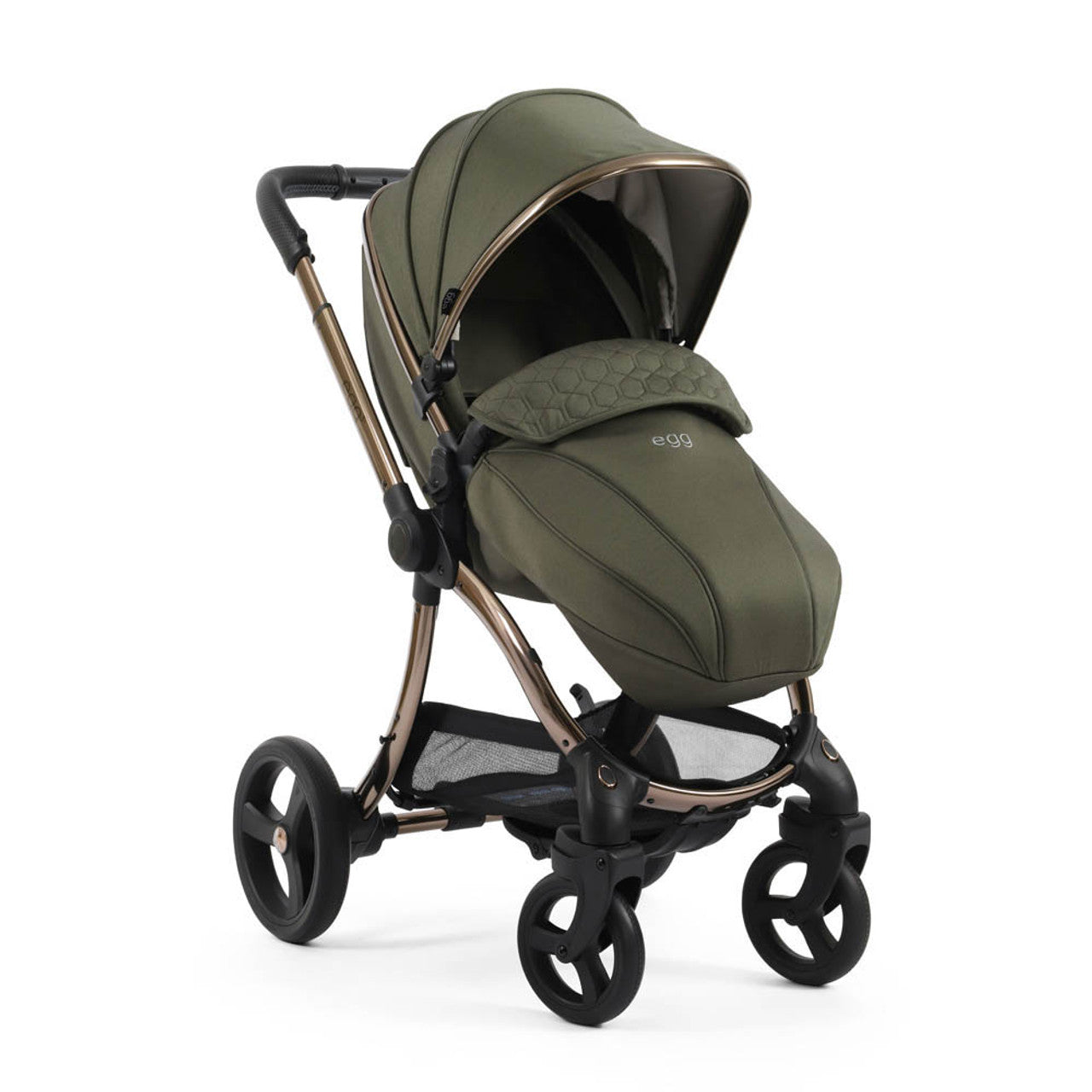 Egg® 3 Pushchair + Carrycot 2 in 1 Pram - Hunter Green -  | For Your Little One