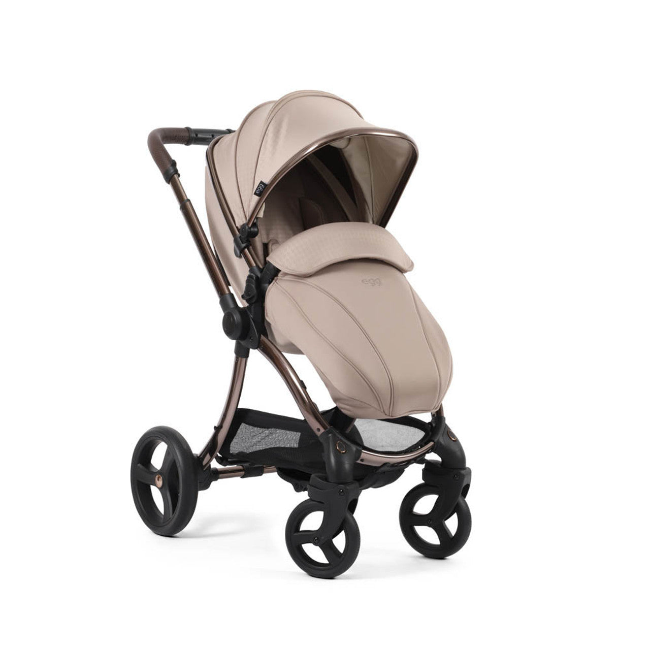 Egg® 3 Pushchair + Carrycot 2 in 1 Pram Special Edition - Houndstooth Almond -  | For Your Little One