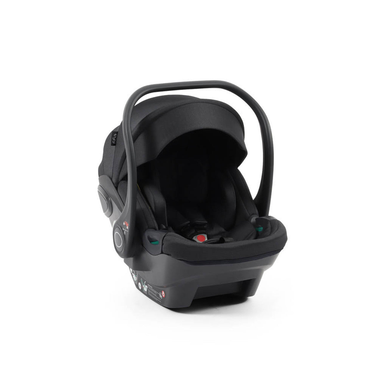 Egg Shell I-Size Newborn Car Seat - Carbonite -  | For Your Little One