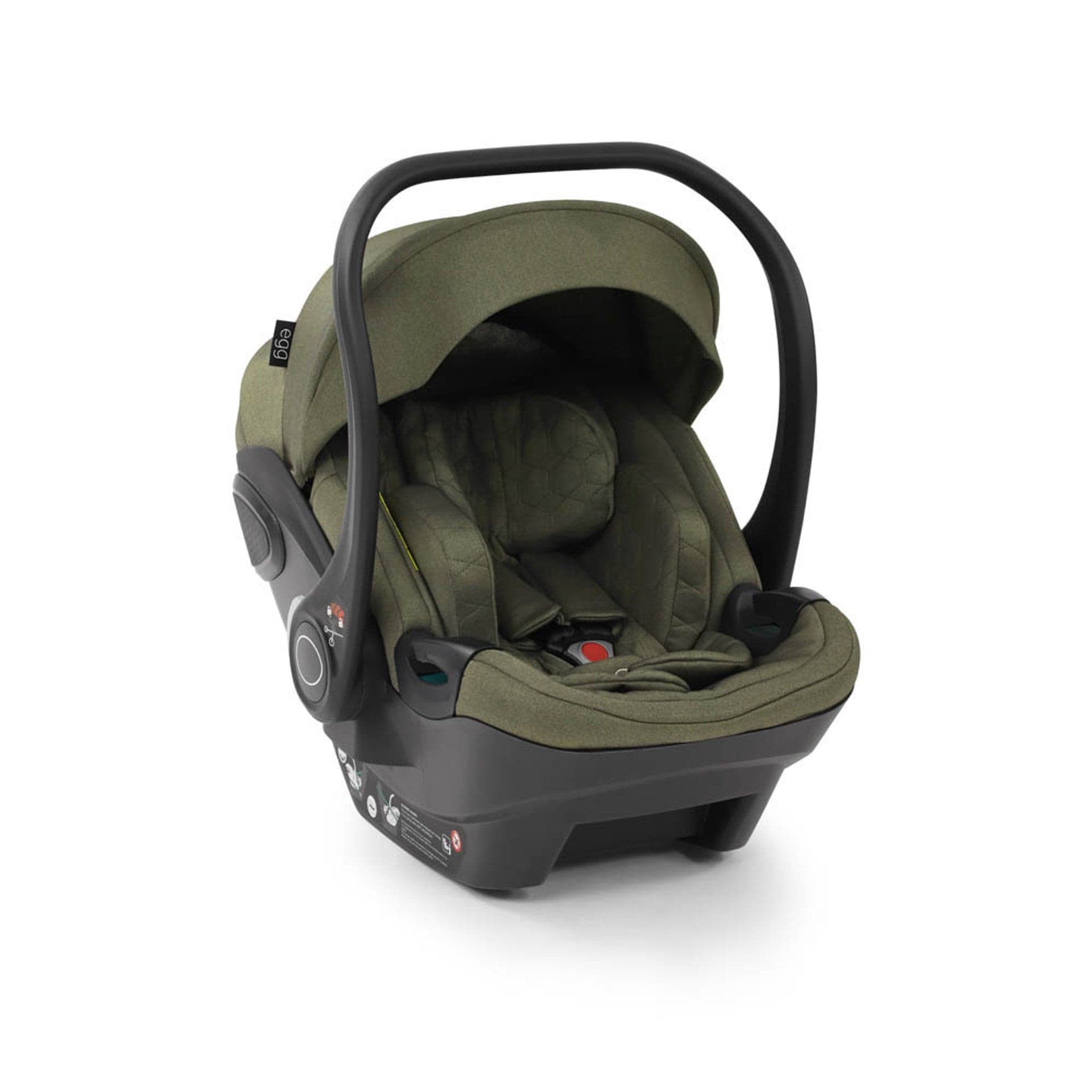 Egg® Shell i-Size Newborn Car Seat - Hunter Green - For Your Little One