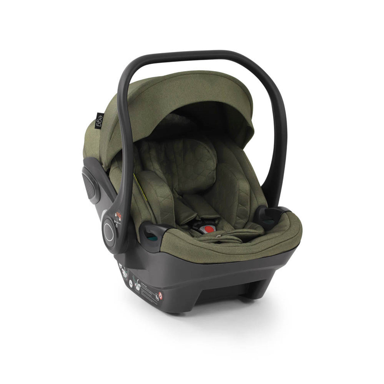 Egg Shell I-Size Newborn Car Seat - Hunter Green -  | For Your Little One