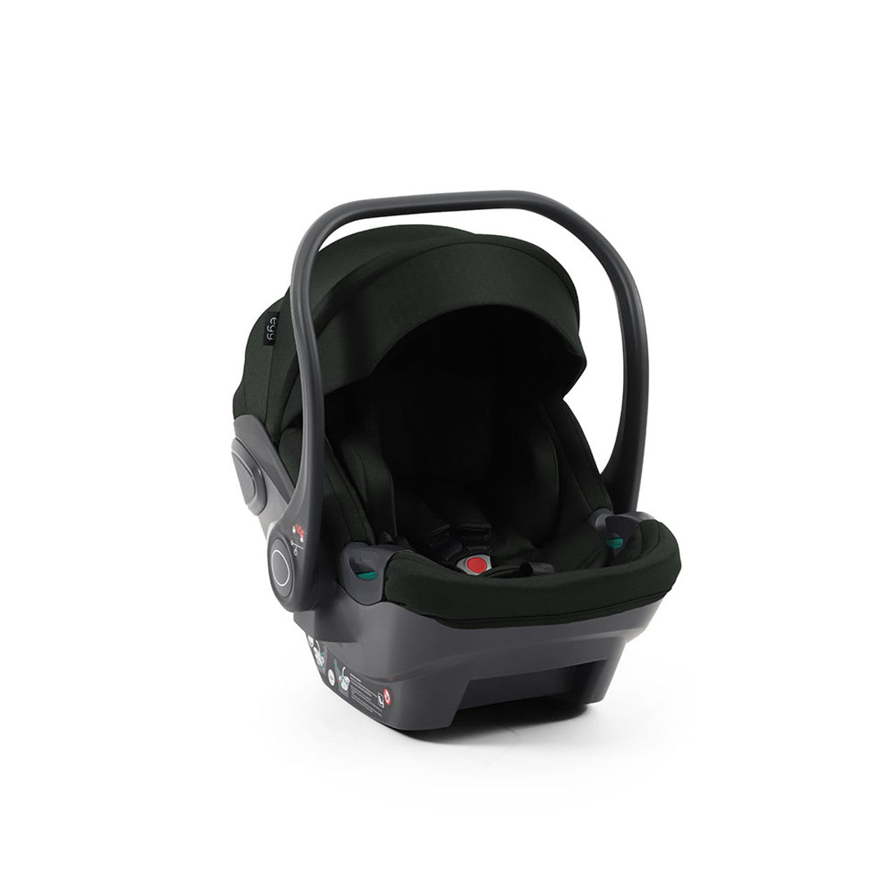 Egg Shell I-Size Newborn Car Seat - Black Olive