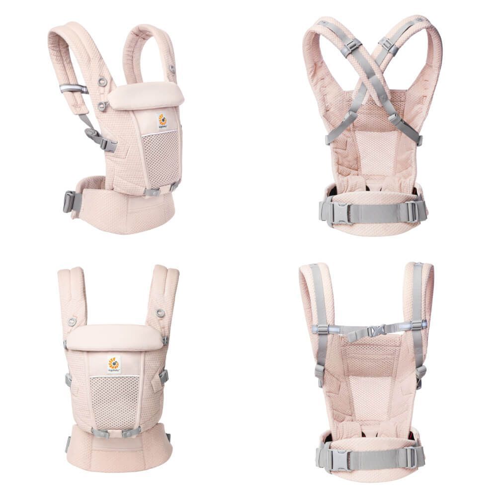 Ergobaby Carrier Adapt Soft Flex Mesh - Pink Quartz - For Your Little One