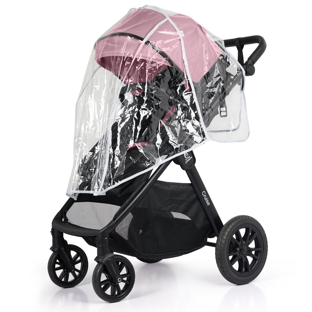 For Your Little One Cruise 3 In 1 Travel System With i - Size Car Seat - Blush Rose - For Your Little One