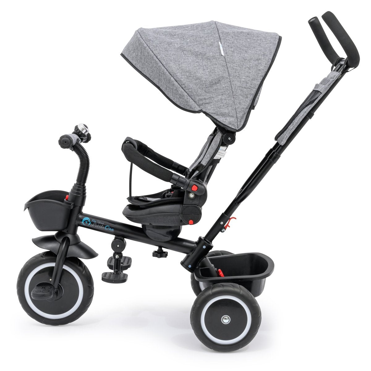 Foryourlittleone 4 in 1 Trike V3 - Grey (9m - 5y) - For Your Little One