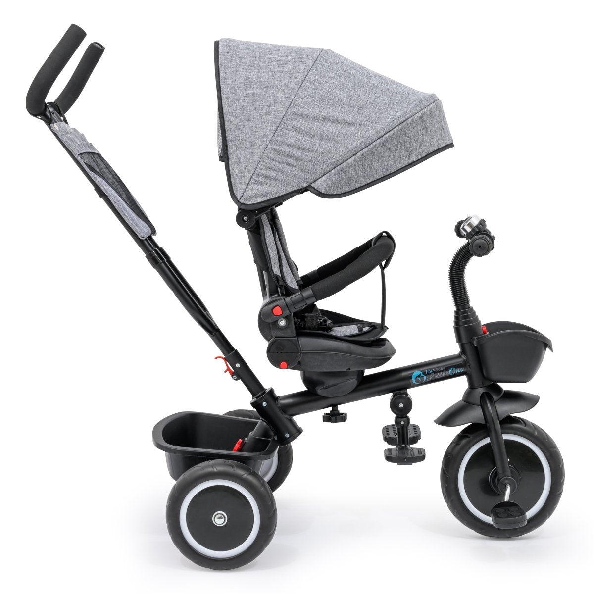 Foryourlittleone 4 in 1 Trike V3 - Grey (9m - 5y) - For Your Little One