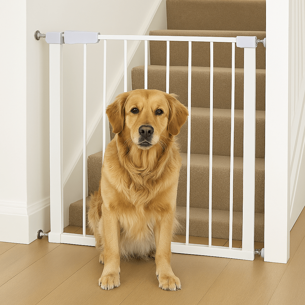 FYLO Baby Safety Stair Gate Pressure Fit 75 - 86cm - Damaged Box - For Your Little One