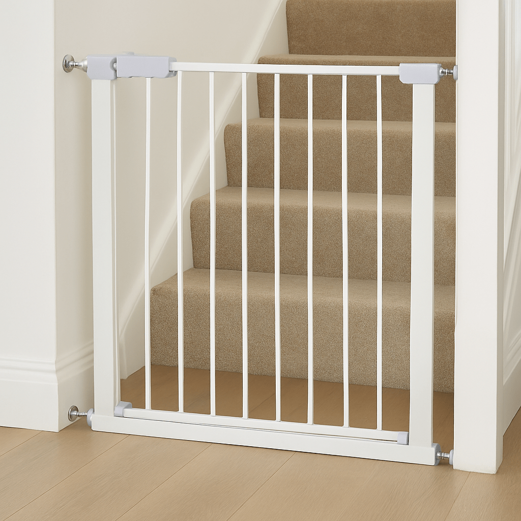 FYLO Baby Safety Stair Gate Pressure Fit 75 - 86cm - Damaged Box - For Your Little One