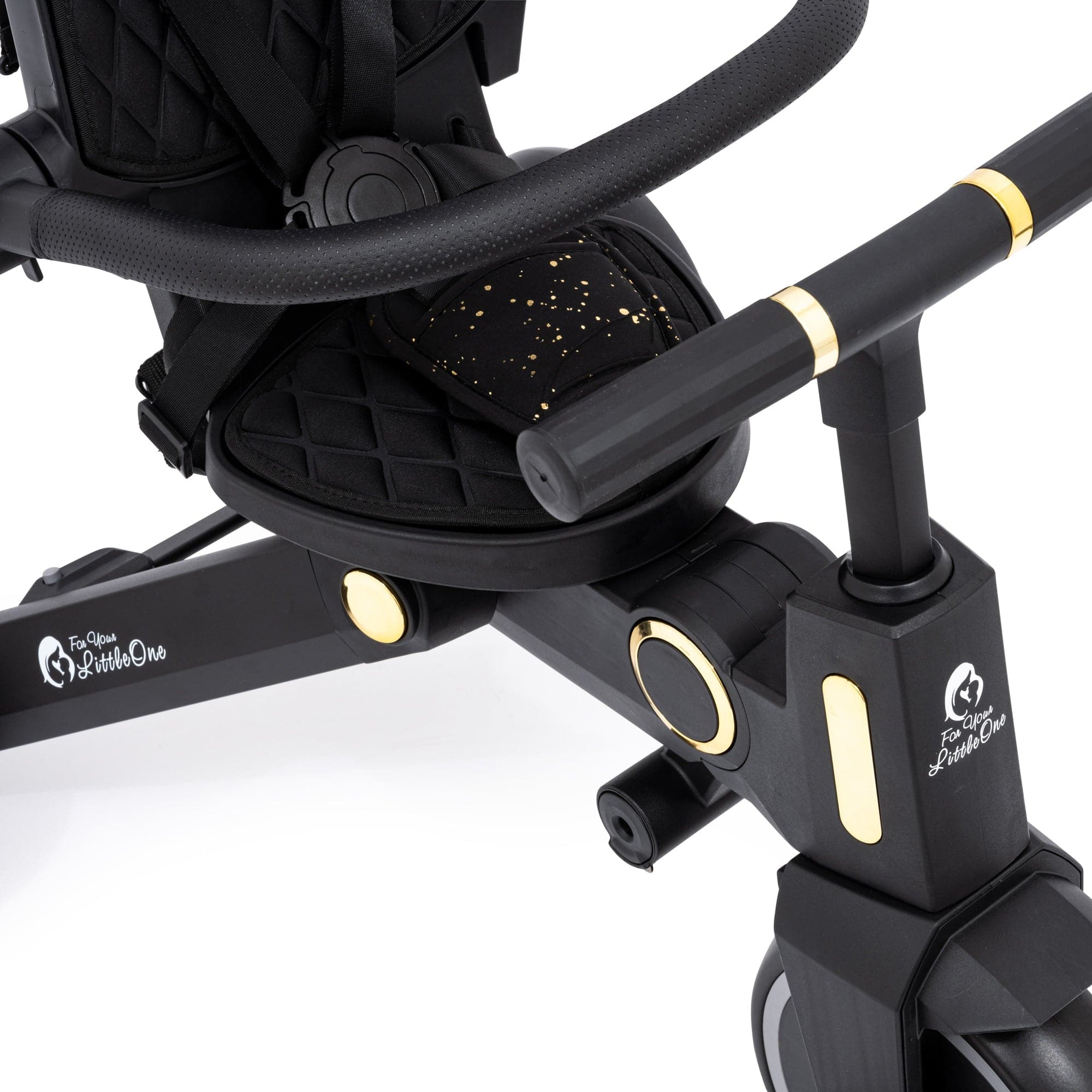 Foryourlittleone Xplor Plus Foldable Trike - Black & Gold - For Your Little One