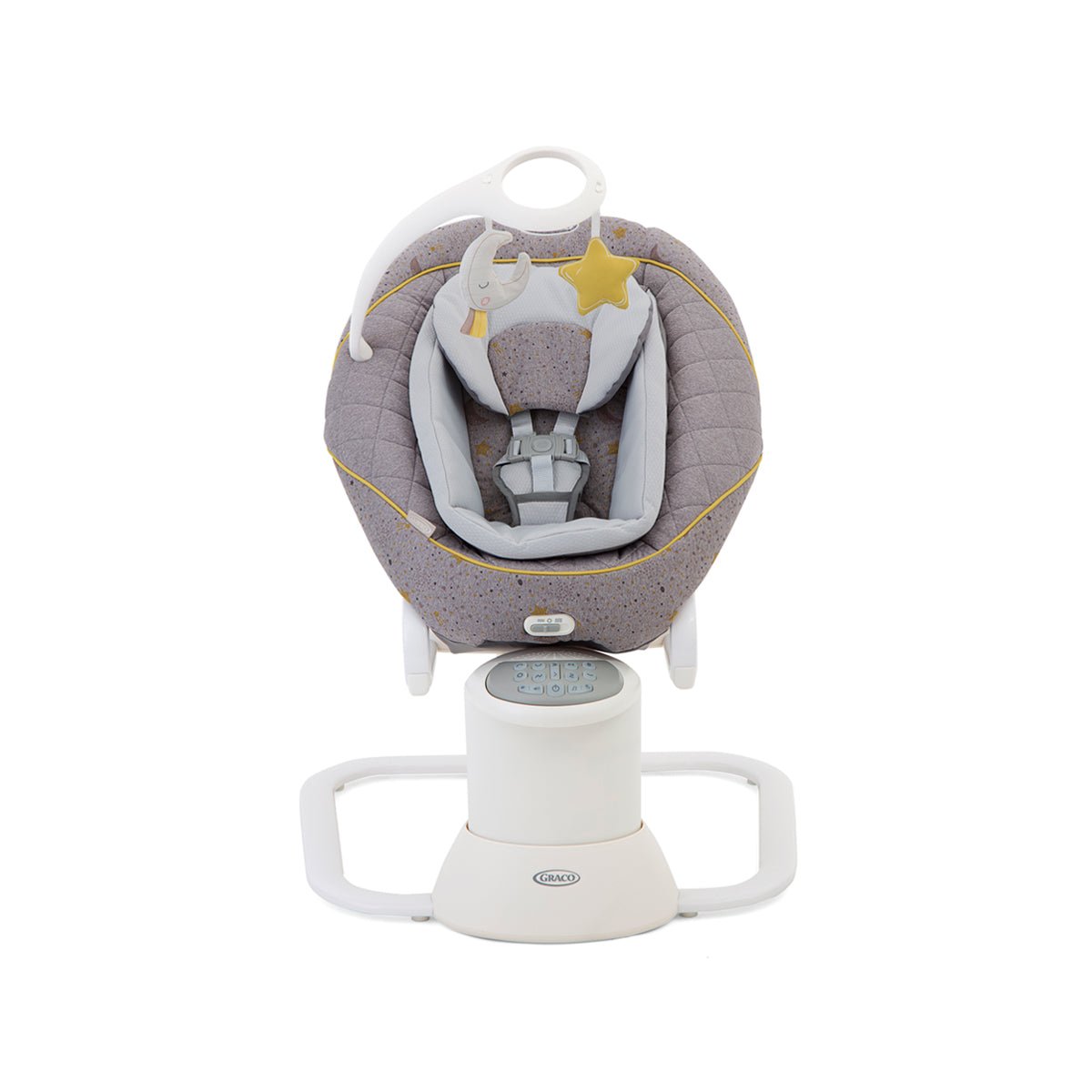 Graco All Ways Soother 2in1 Swing / Rocker with Vibration & Musical Sounds – Stargazer Grey - For Your Little One
