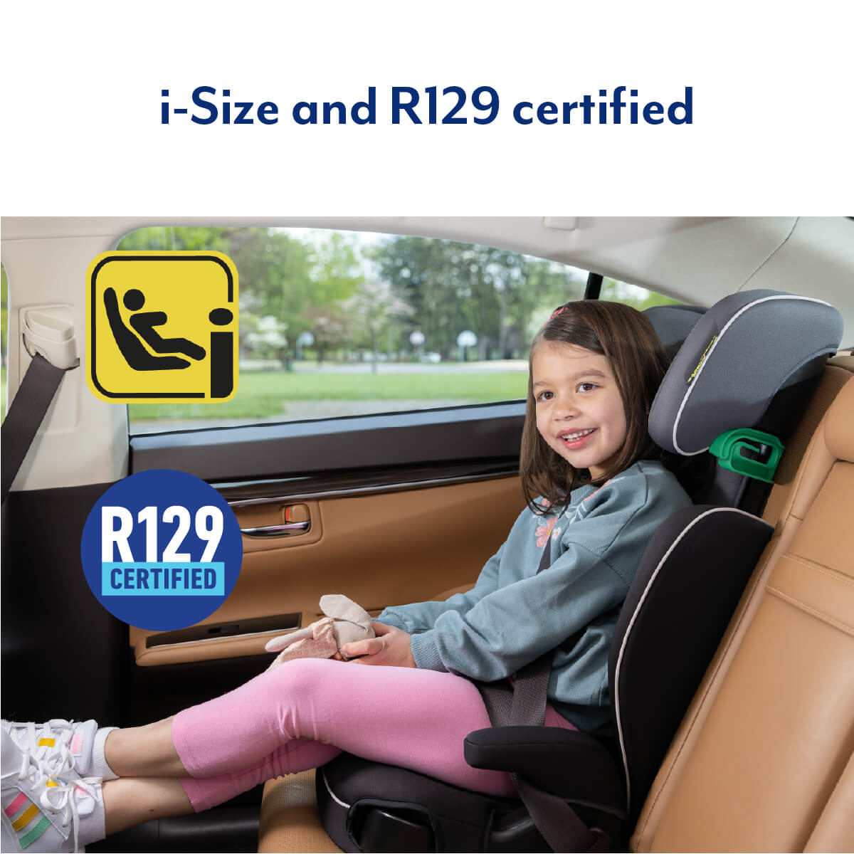 Graco Logico L I - Size Highback Booster Car Seat - Midnight - Clearance - For Your Little One