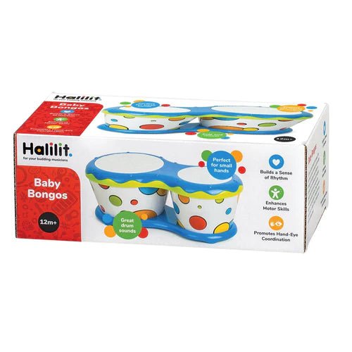 Halilit Baby Bongos (Colours Vary) - For Your Little One