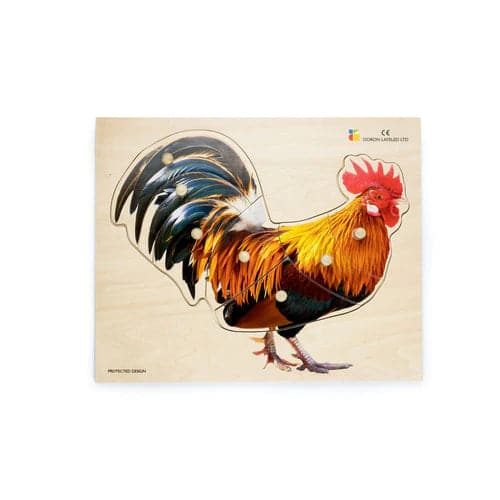 Halilit Doron Layeled Rooster Puzzle - For Your Little One