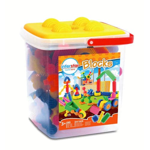 Halilit Interstar Blocks 80 Pieces - For Your Little One