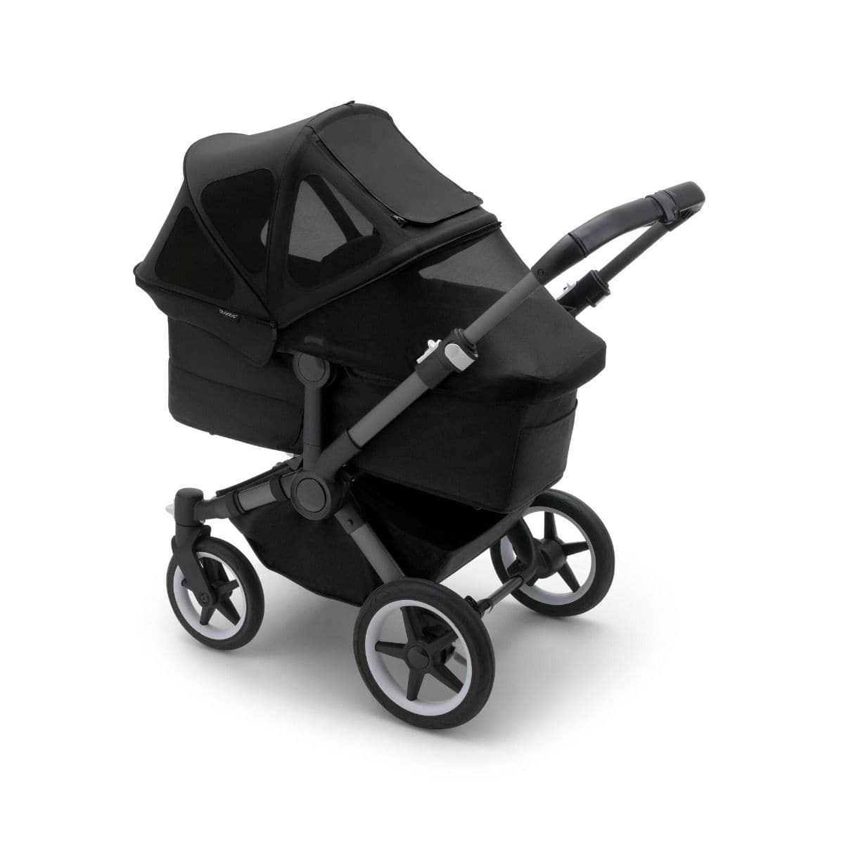 Bugaboo Donkey Breezy Sun Canopy - Midnight Black -  | For Your Little One