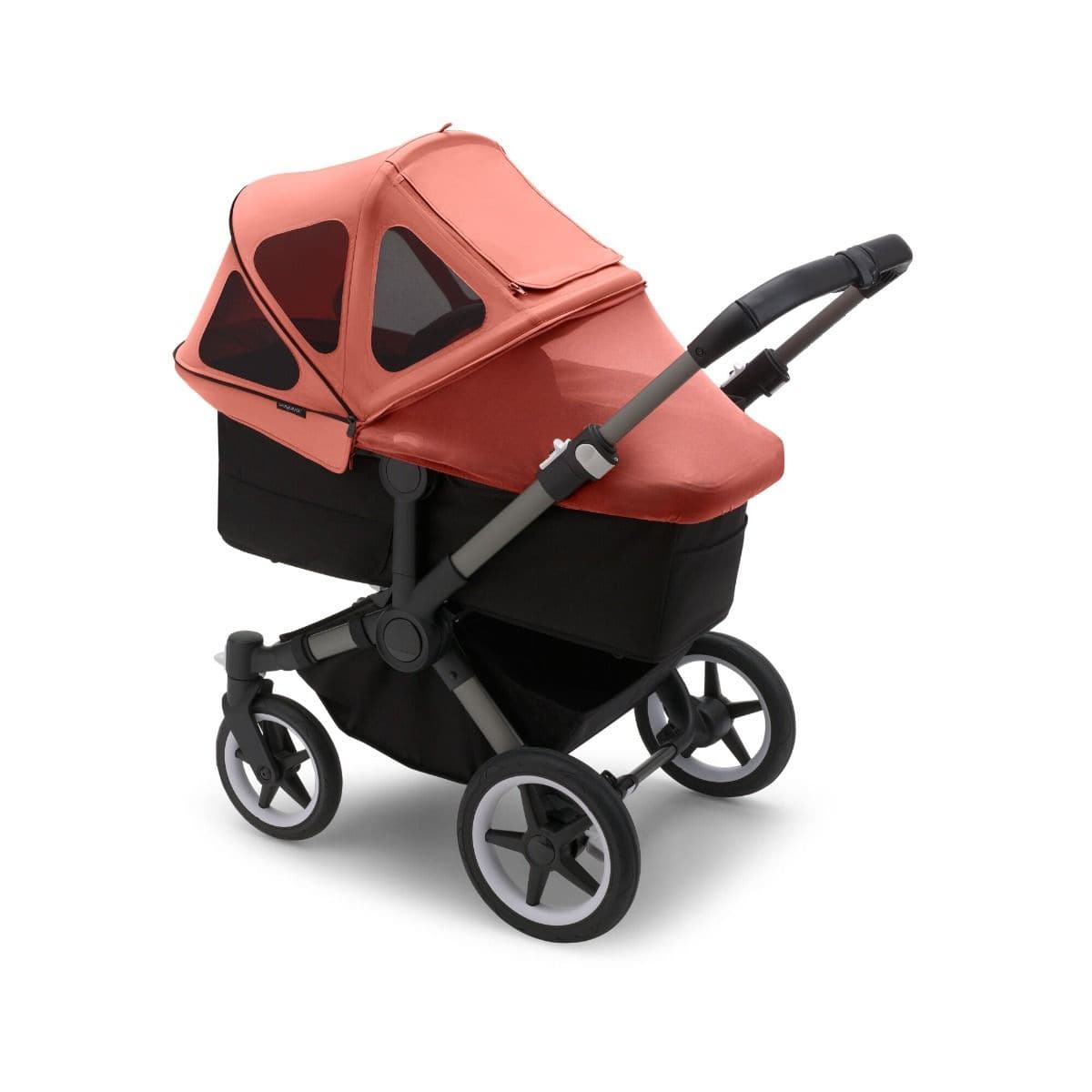 Bugaboo Donkey Breezy Sun Canopy - Sunrise Red - For Your Little One