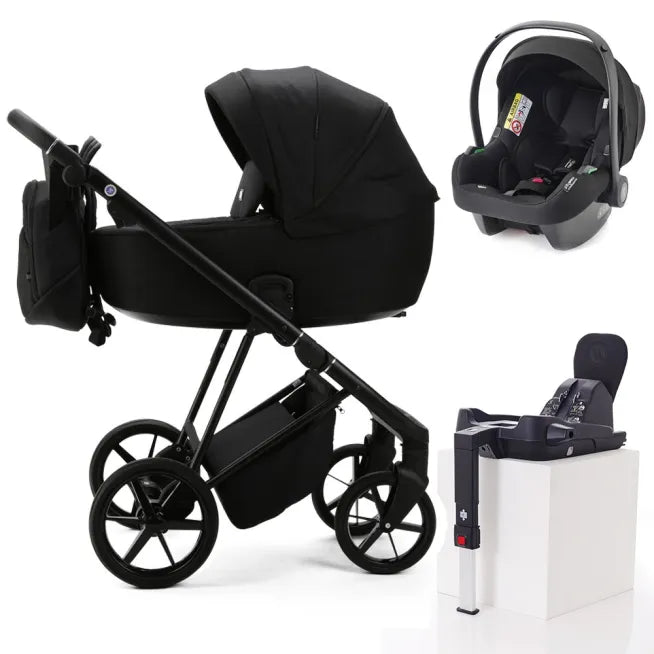 Mee - Go 3 in 1 Plus Milano Evo 3 in 1 Plus Travel System - Abstract Black - For Your Little One