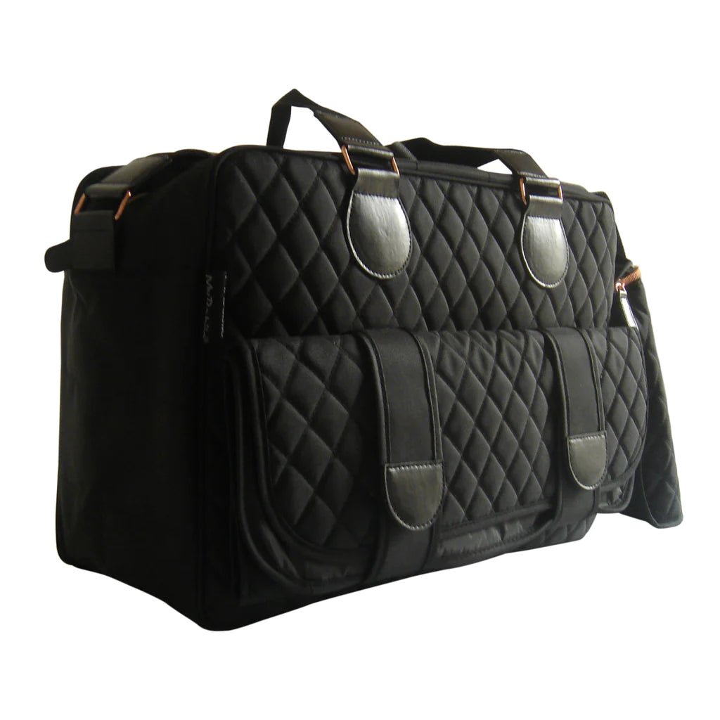 My Babiie Deluxe Changing Bag - Black Quilted - For Your Little One