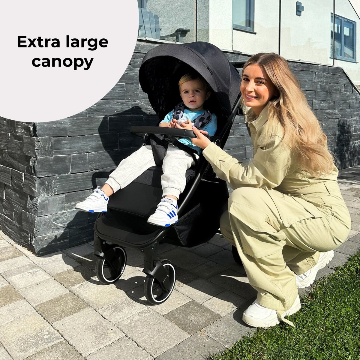 My Babiie MB160 Plus Pushchair - Black Leopard - For Your Little One