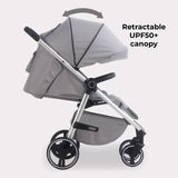 My Babiie MB160 Plus Pushchair - Grey Tropical - For Your Little One