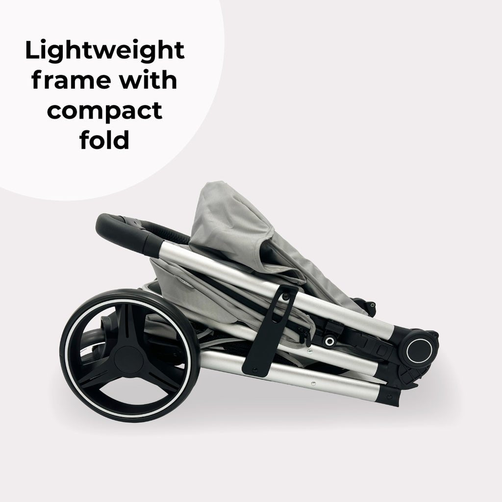 My Babiie MB160 Plus Pushchair - Grey Tropical - For Your Little One